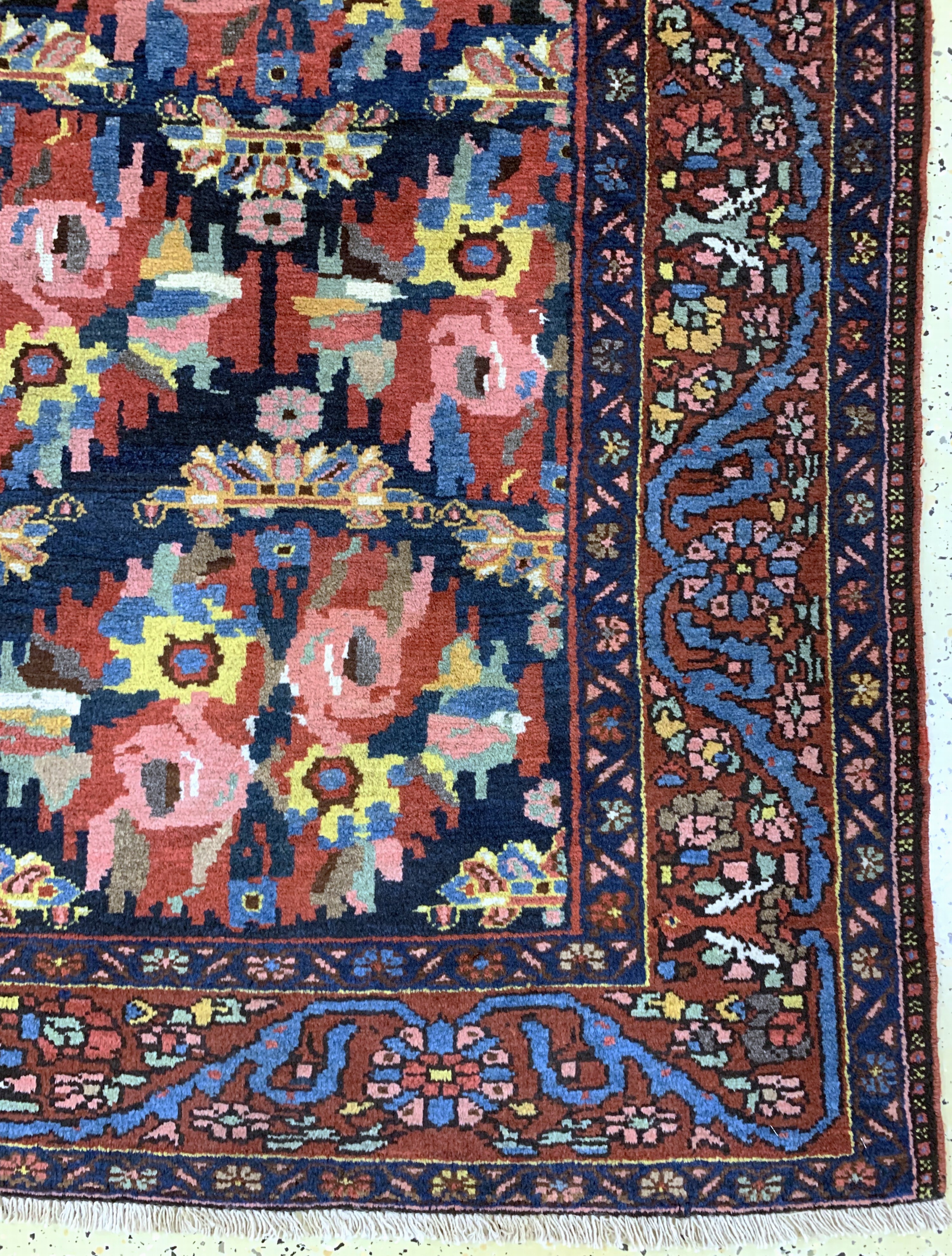 Detail a: Bachtiar"Golfarang"fein, Persien, um 1920, Wolle auf Baumwolle, ca. 215 x 144 cm, EHZ: 1-2, (fachkundig gereinigt).