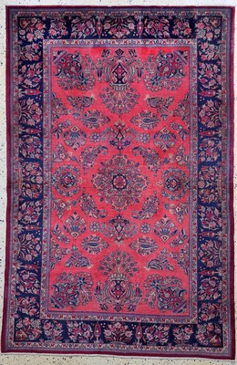 Image Sarogh´Mohajeran´Kork fein, Indien, um 1960, Korkwolle auf Baumwolle, ca. 202 x 135 cm, ...