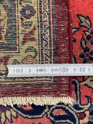 27008044f - Sarogh´Mohajeran´Kork fein, Indien, um 1960, Korkwolle auf Baumwolle, ca. 202 x 135 cm, ...
