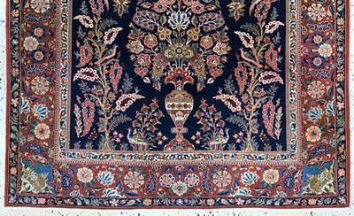27008047b - Keschan Kork fein, Persien, um 1900, Korkwolle auf Baumwolle, ca. 202 x 135 cm, EHZ: 2, ...