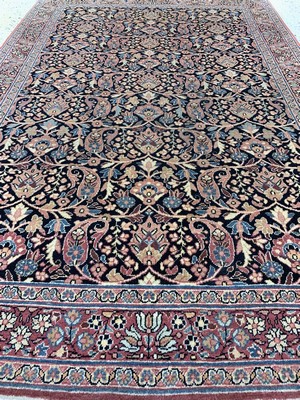 27008050e - Antiker Doroschk, Persien, um 1900, Wolle auf Baumwolle, ca. 190 x 130 cm, (nahezu ...