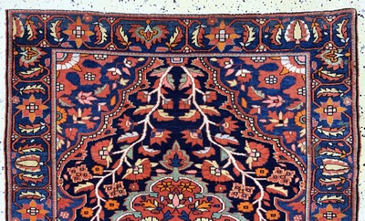 27008051a - ´Misha´malayer fein antik, Persien, um 1900, Wolle auf Baumwolle, ca. 135 x 98 cm, ...