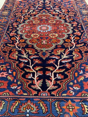 27008051d - ´Misha´malayer fein antik, Persien, um 1900, Wolle auf Baumwolle, ca. 135 x 98 cm, ...