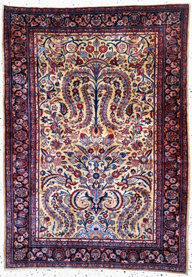 Image ´Manchester´Keschan antik, Persien, um 1900, Manchester-Korkwolle auf Baumwolle, ca. ...