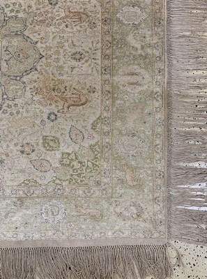 27008058a - Antiker Panderma Flosch, Türkei, um 1900, merzerisierte Baumwolle, ca. 150 x 150 cm, ...
