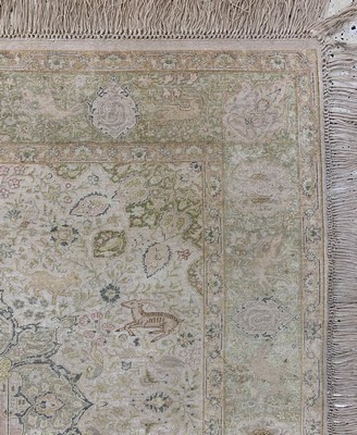 27008058e - Antiker Panderma Flosch, Türkei, um 1900, merzerisierte Baumwolle, ca. 150 x 150 cm, ...