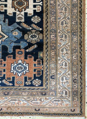 27008061a - Antiker Hamadan, Persien, um 1900, Wolle auf Baumwolle, ca. 200 x 138 cm, EHZ: 2, ...