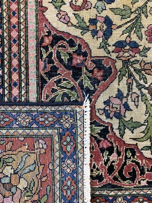 27008067g - Esfahan´Ahmad´antik, Persien, um 1900, Wolle auf Baumwolle, ca. 195 x 140 cm, EHZ: ...