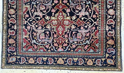 27008093c - Antiker Teheran, Persien, um 1900, Wolle auf Baumwolle, ca. 194 x 132 cm, EHZ: 2-3, ...