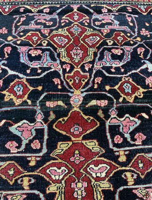 27008093d - Antiker Teheran, Persien, um 1900, Wolle auf Baumwolle, ca. 194 x 132 cm, EHZ: 2-3, ...