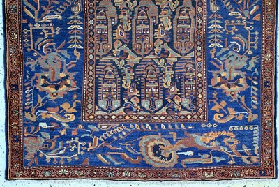 27008110b - Antiker Nahawand, Persien, um 1900, Wolle auf Baumwolle, ca. 168 x 112 cm, gereinigt, ...