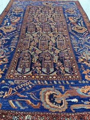 27008110d - Antiker Nahawand, Persien, um 1900, Wolle auf Baumwolle, ca. 168 x 112 cm, gereinigt, ...