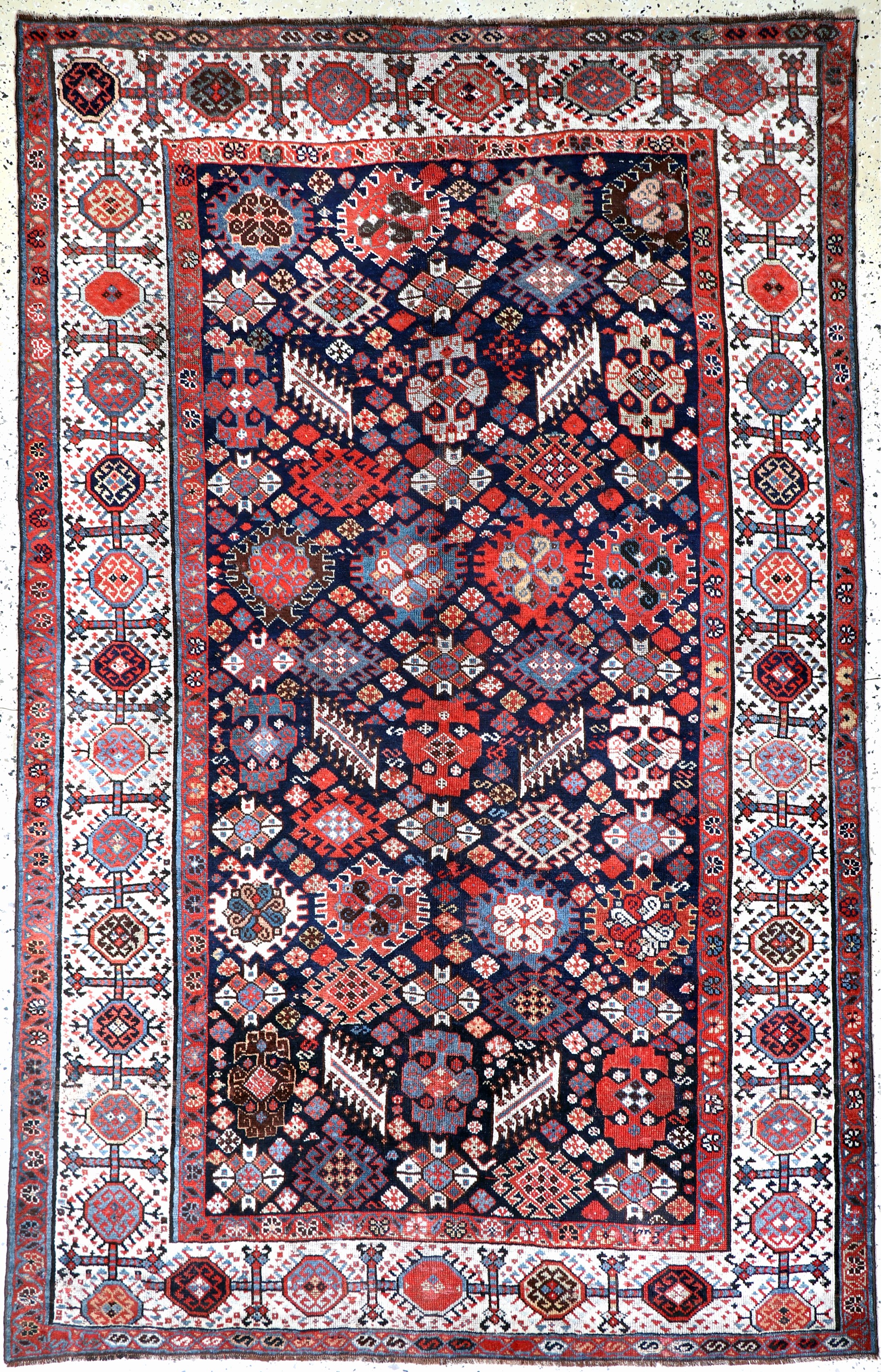 Image 27008205 - Ghaschgai´Shekarlu´antik, Persien, 19.Jhd, Wolle auf Wolle, ca. 252 x 162 cm, ...