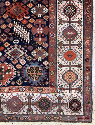 27008205a - Ghaschgai´Shekarlu´antik, Persien, 19.Jhd, Wolle auf Wolle, ca. 252 x 162 cm, ...
