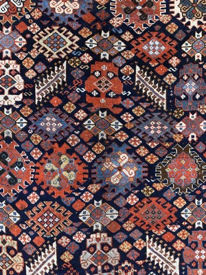 27008205c - Ghaschgai´Shekarlu´antik, Persien, 19.Jhd, Wolle auf Wolle, ca. 252 x 162 cm, ...