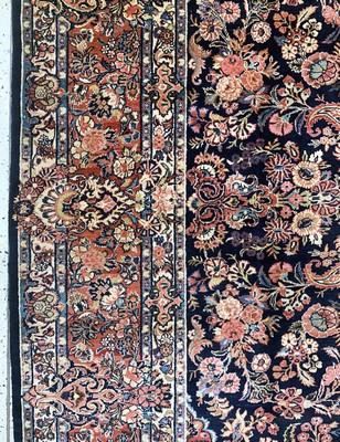 27008405d - Us Re-Import Sarogh, Persien, um 1930-1940,Korkwolle auf Baumwolle, ca. 356 x 276 cm, ...