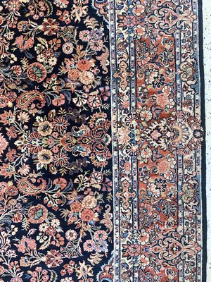 27008405f - Us Re-Import Sarogh, Persien, um 1930-1940,Korkwolle auf Baumwolle, ca. 356 x 276 cm, ...