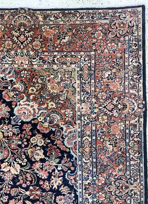 27008405i - Us Re-Import Sarogh, Persien, um 1930-1940,Korkwolle auf Baumwolle, ca. 356 x 276 cm, ...