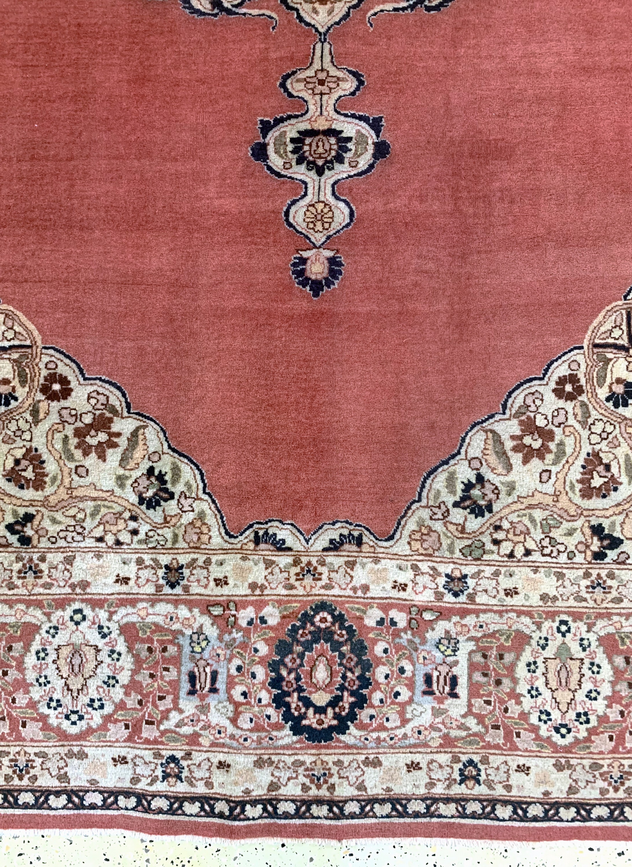 Detail b: Täbriz"Hadji-Jalili"antik, Persien, um 1900, Wolle auf Baumwolle, ca. 387 x 265 cm, gereinigt, EHZ: 2-3