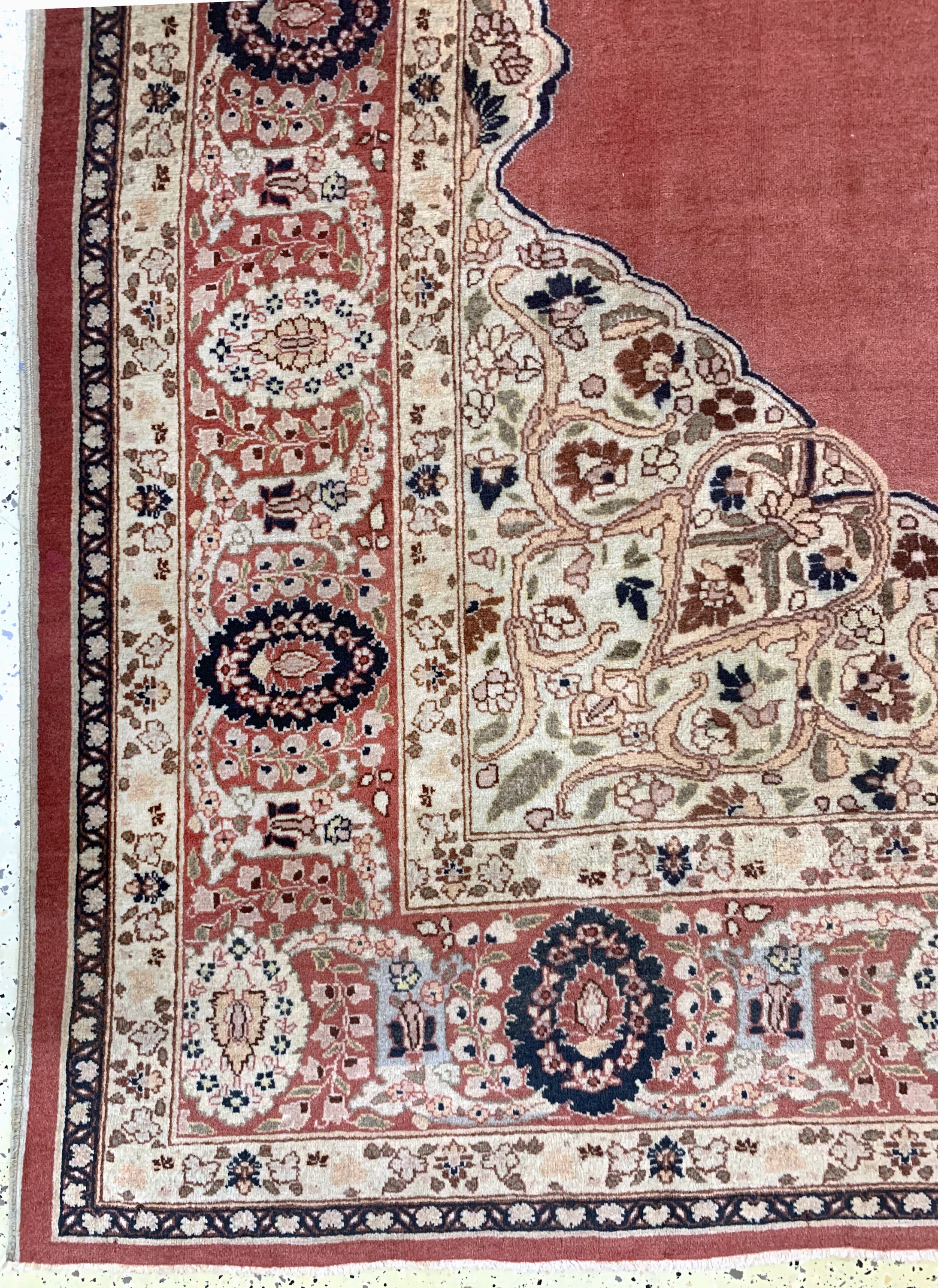 Detail c: Täbriz"Hadji-Jalili"antik, Persien, um 1900, Wolle auf Baumwolle, ca. 387 x 265 cm, gereinigt, EHZ: 2-3