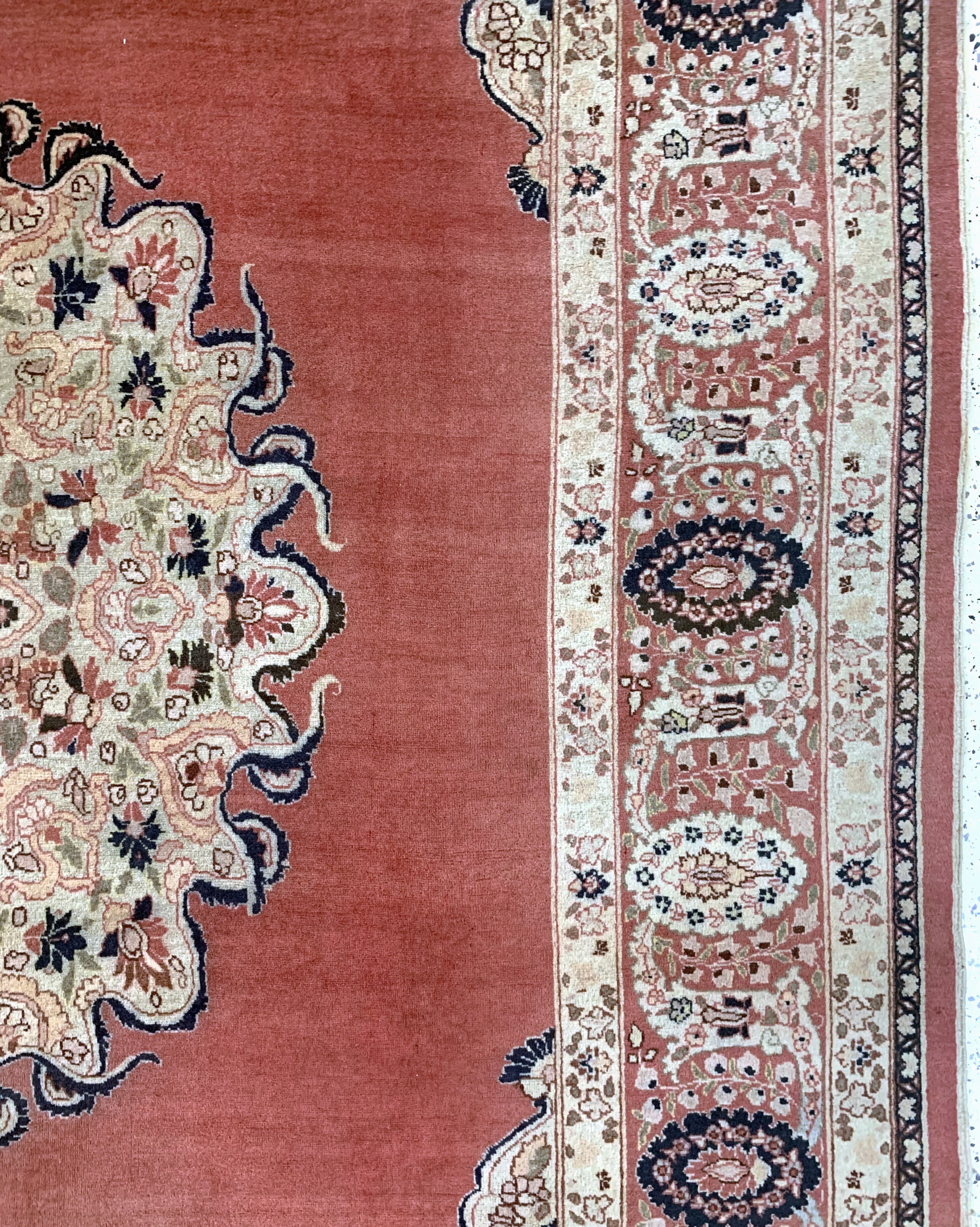 Detail f: Täbriz"Hadji-Jalili"antik, Persien, um 1900, Wolle auf Baumwolle, ca. 387 x 265 cm, gereinigt, EHZ: 2-3