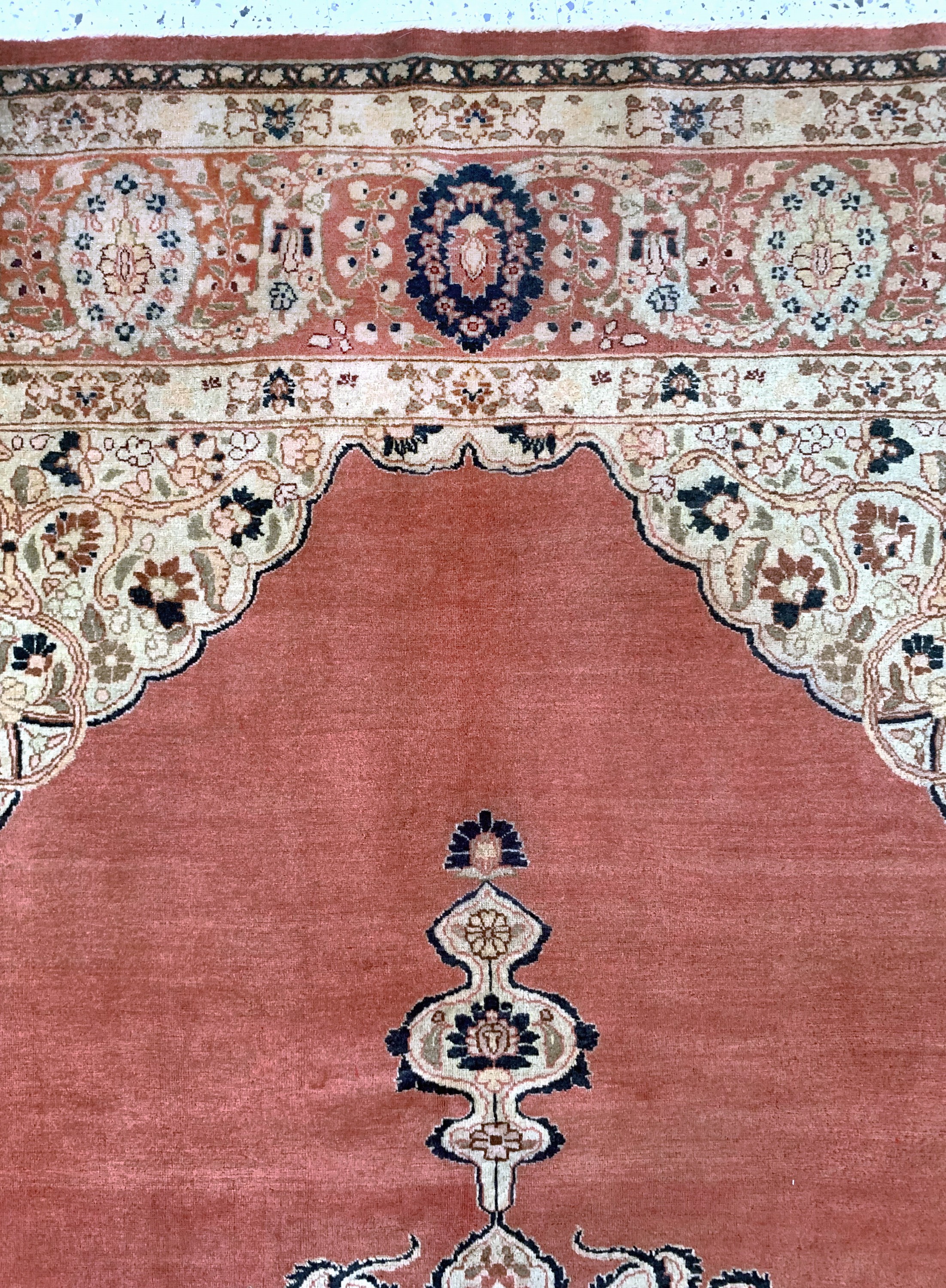 Detail h: Täbriz"Hadji-Jalili"antik, Persien, um 1900, Wolle auf Baumwolle, ca. 387 x 265 cm, gereinigt, EHZ: 2-3