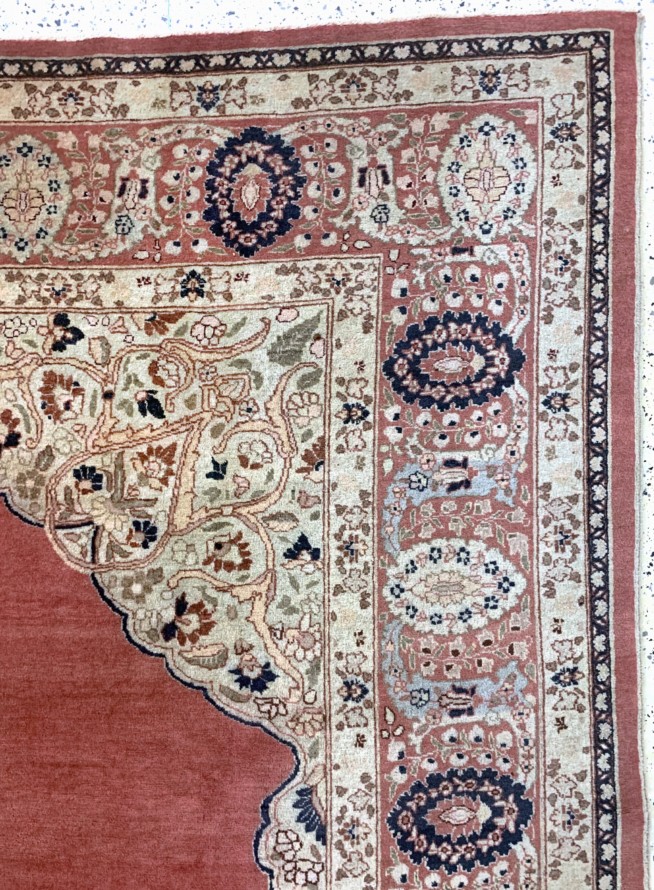 Detail i: Täbriz"Hadji-Jalili"antik, Persien, um 1900, Wolle auf Baumwolle, ca. 387 x 265 cm, gereinigt, EHZ: 2-3