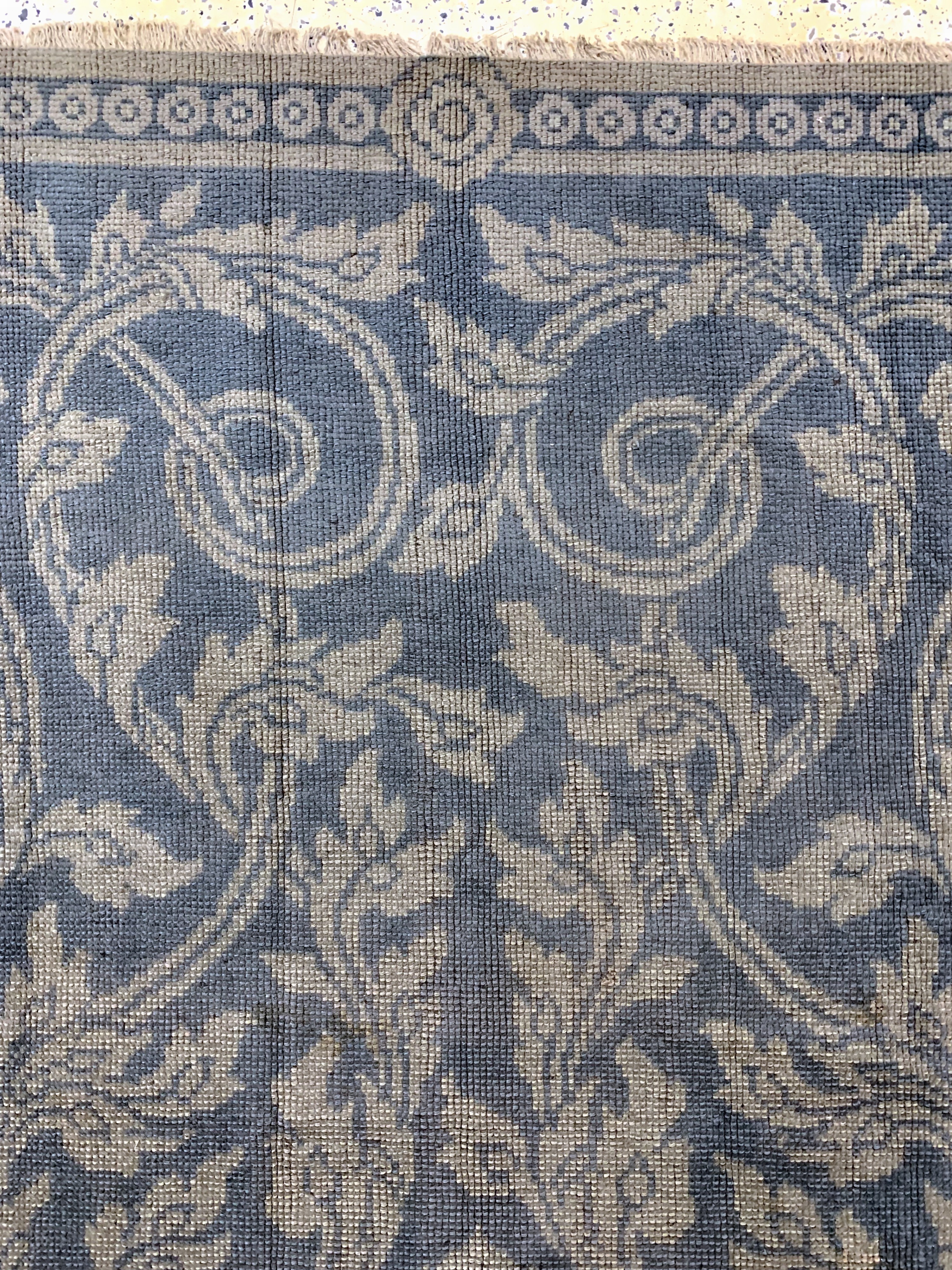 Detail h: Antiker Alcaraz/Cuenca, Spanien, 19.Jhd, Wolle auf Wolle, ca. 376 x 270 cm, EHZ: 2-3