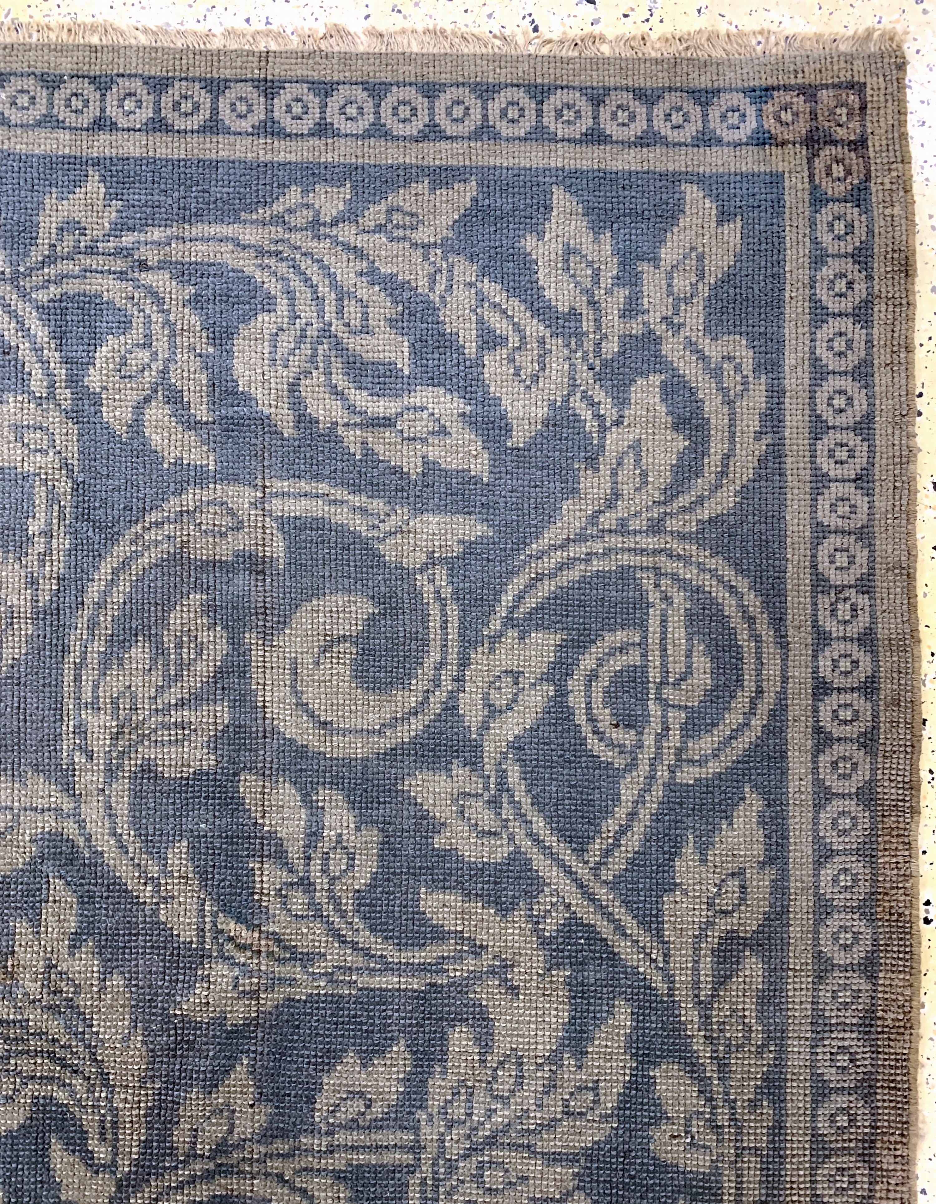 Detail i: Antiker Alcaraz/Cuenca, Spanien, 19.Jhd, Wolle auf Wolle, ca. 376 x 270 cm, EHZ: 2-3