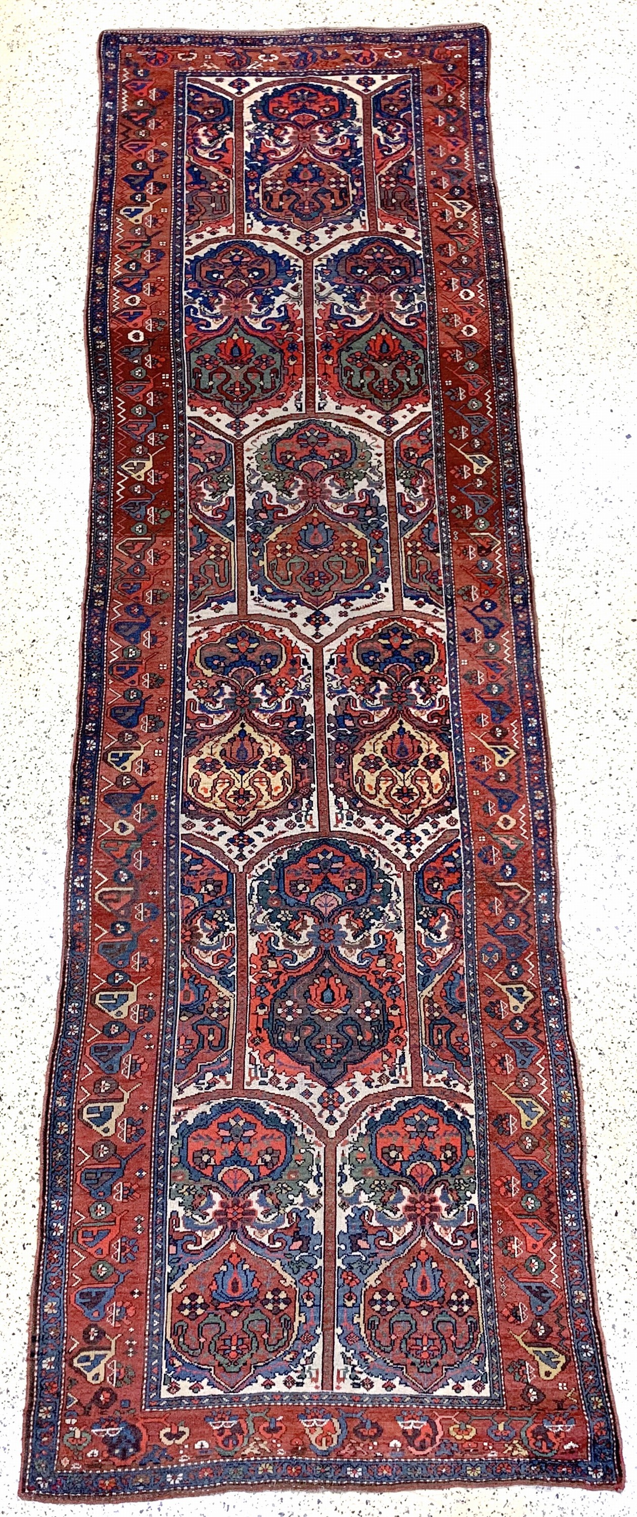 Image 27008584 - Kurdischer´Dorfteppich´antik, Persien, 19.Jhd, Wolle auf Wolle, ca. 470 x 140 cm, ...