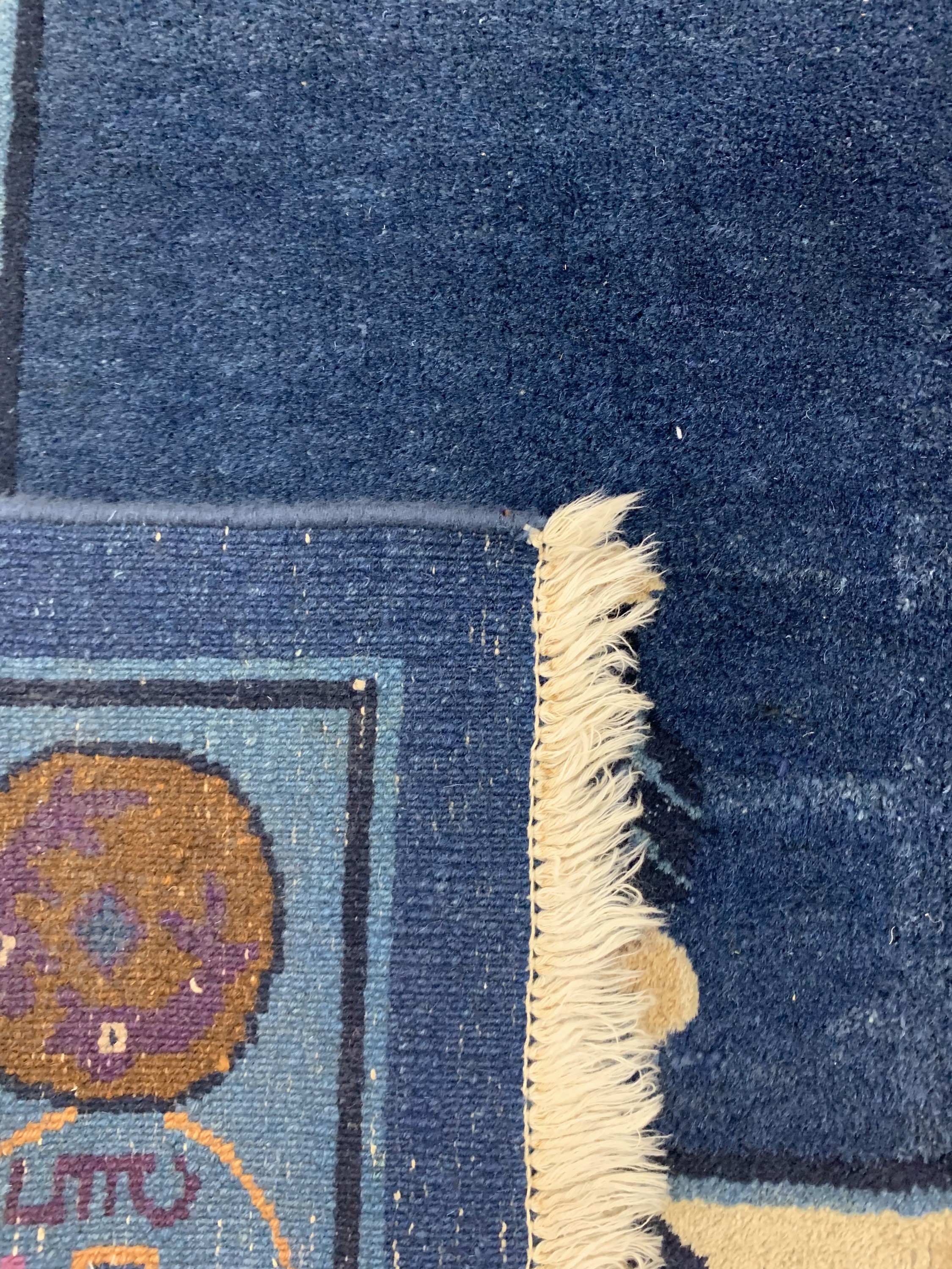 Detail f: Antiker Peking, China, um 1900, Wolle auf Baumwolle, ca. 267 x 188 cm, gereinigt, EHZ: 2