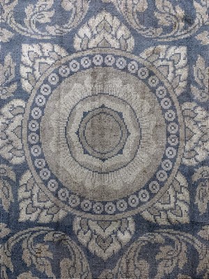 27008580e - Antiker Alcaraz/Cuenca, Spanien, 19.Jhd, Wolle auf Wolle, ca. 376 x 270 cm, EHZ: 2-3