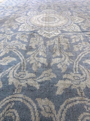 27008580j - Antiker Alcaraz/Cuenca, Spanien, 19.Jhd, Wolle auf Wolle, ca. 376 x 270 cm, EHZ: 2-3