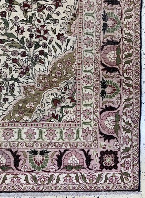 27008581a - Antiker Amritsa, Indien, um 1900, Wolle aufBaumwolle, ca. 204 x 150 cm, gereinigt, EHZ: ...