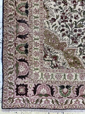 27008581b - Antiker Amritsa, Indien, um 1900, Wolle aufBaumwolle, ca. 204 x 150 cm, gereinigt, EHZ: ...