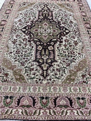 27008581f - Antiker Amritsa, Indien, um 1900, Wolle aufBaumwolle, ca. 204 x 150 cm, gereinigt, EHZ: ...