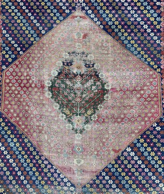 27008582e - Antiker Giordes´Kelley´, Türkei, Anfang 19.Jhd, Wolle auf Wolle, ca. 663 x 205 cm: 3, ...