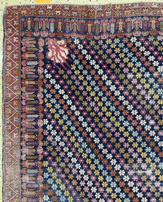 27008582g - Antiker Giordes´Kelley´, Türkei, Anfang 19.Jhd, Wolle auf Wolle, ca. 663 x 205 cm: 3, ...