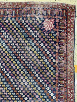 27008582h - Antiker Giordes´Kelley´, Türkei, Anfang 19.Jhd, Wolle auf Wolle, ca. 663 x 205 cm: 3, ...