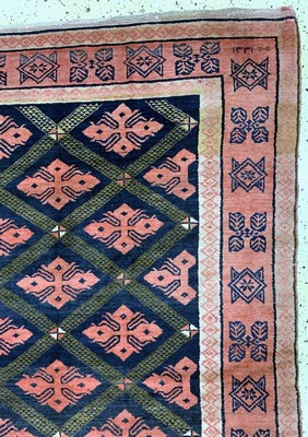 27008583f - Antiker Karabagh´Kelley´, Kaukasus, datiert1331(1909), Wolle auf Wolle, ca. 460 x 223 ...