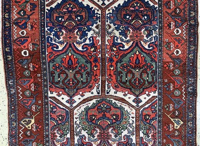 27008584b - Kurdischer´Dorfteppich´antik, Persien, 19.Jhd, Wolle auf Wolle, ca. 470 x 140 cm, ...