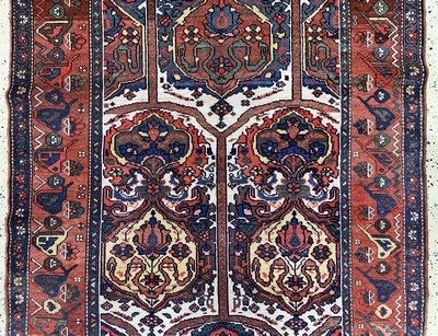 27008584c - Kurdischer´Dorfteppich´antik, Persien, 19.Jhd, Wolle auf Wolle, ca. 470 x 140 cm, ...