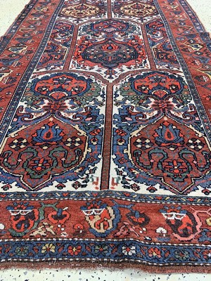 27008584g - Kurdischer´Dorfteppich´antik, Persien, 19.Jhd, Wolle auf Wolle, ca. 470 x 140 cm, ...