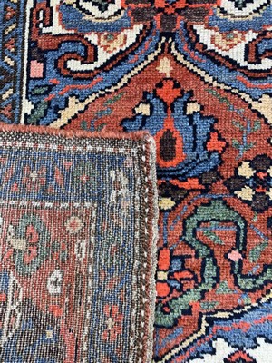 27008584h - Kurdischer´Dorfteppich´antik, Persien, 19.Jhd, Wolle auf Wolle, ca. 470 x 140 cm, ...