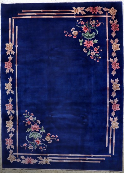 Image Peking´Art-Deco´fein, China, um 1920-1930, Korkwolle auf Baumwolle, ca. 342 x 250 cm, ...
