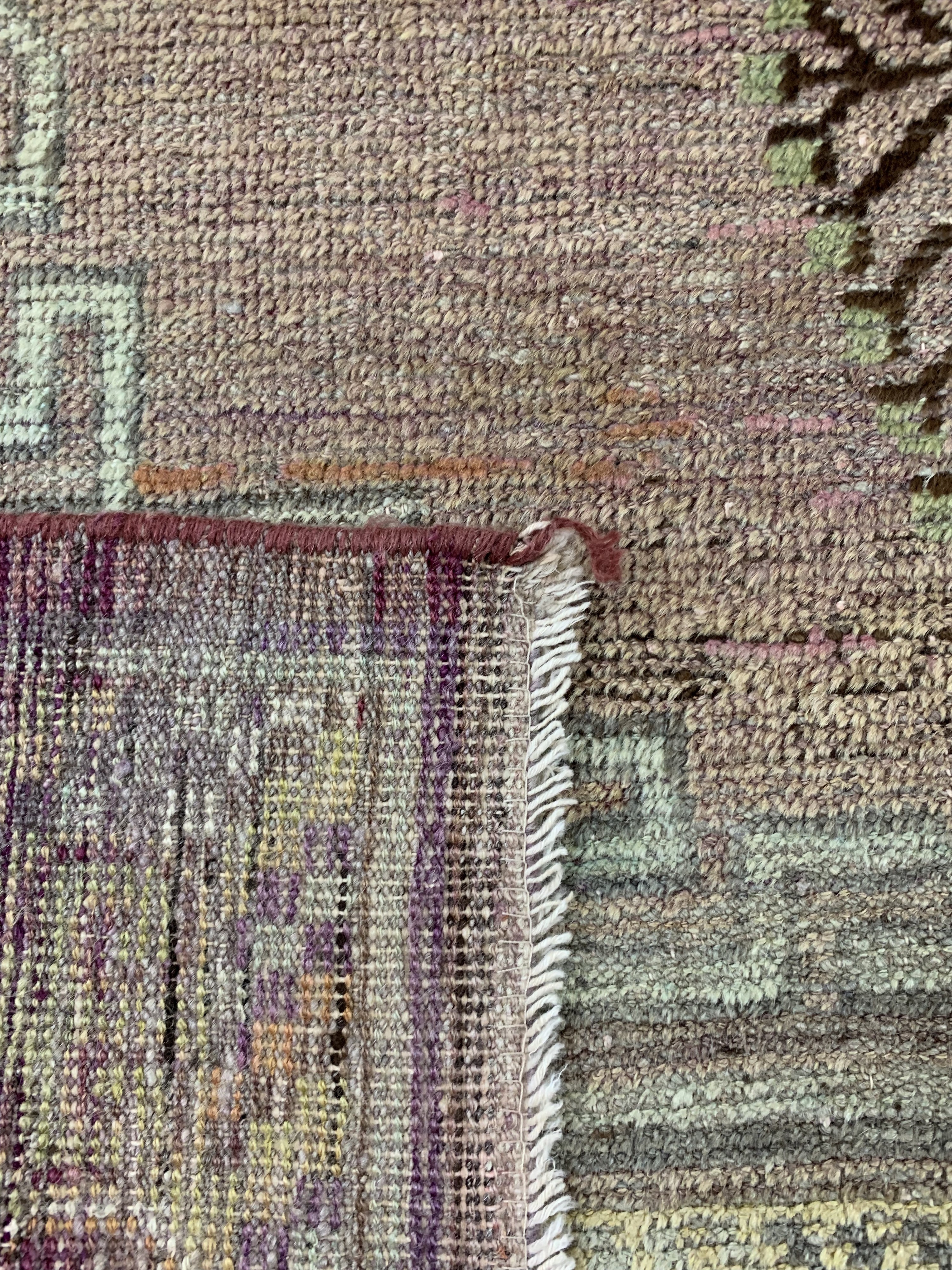 Detail f: Antiker Khotan, Turkestan, 19.Jhd, Wolle auf Baumwolle, ca. 239 x 135 cm, EHZ: 3, (gleichmäßig dünn)