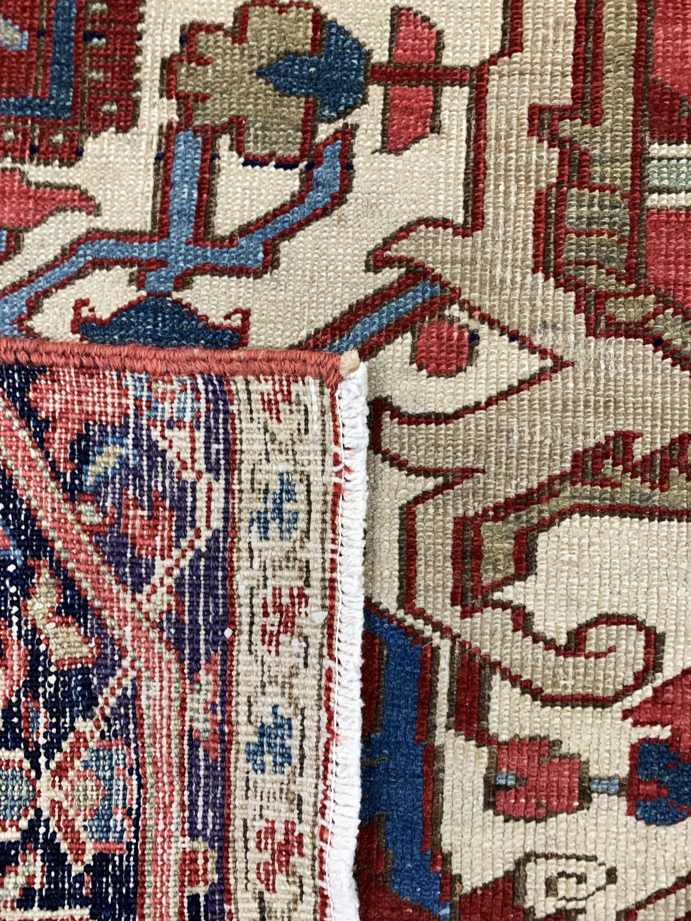 Detail e: Antikes Fragment, Turkey, um 1900, Wolle auf Baumwolle, ca. 152 x 190 cm, EHZ: 2