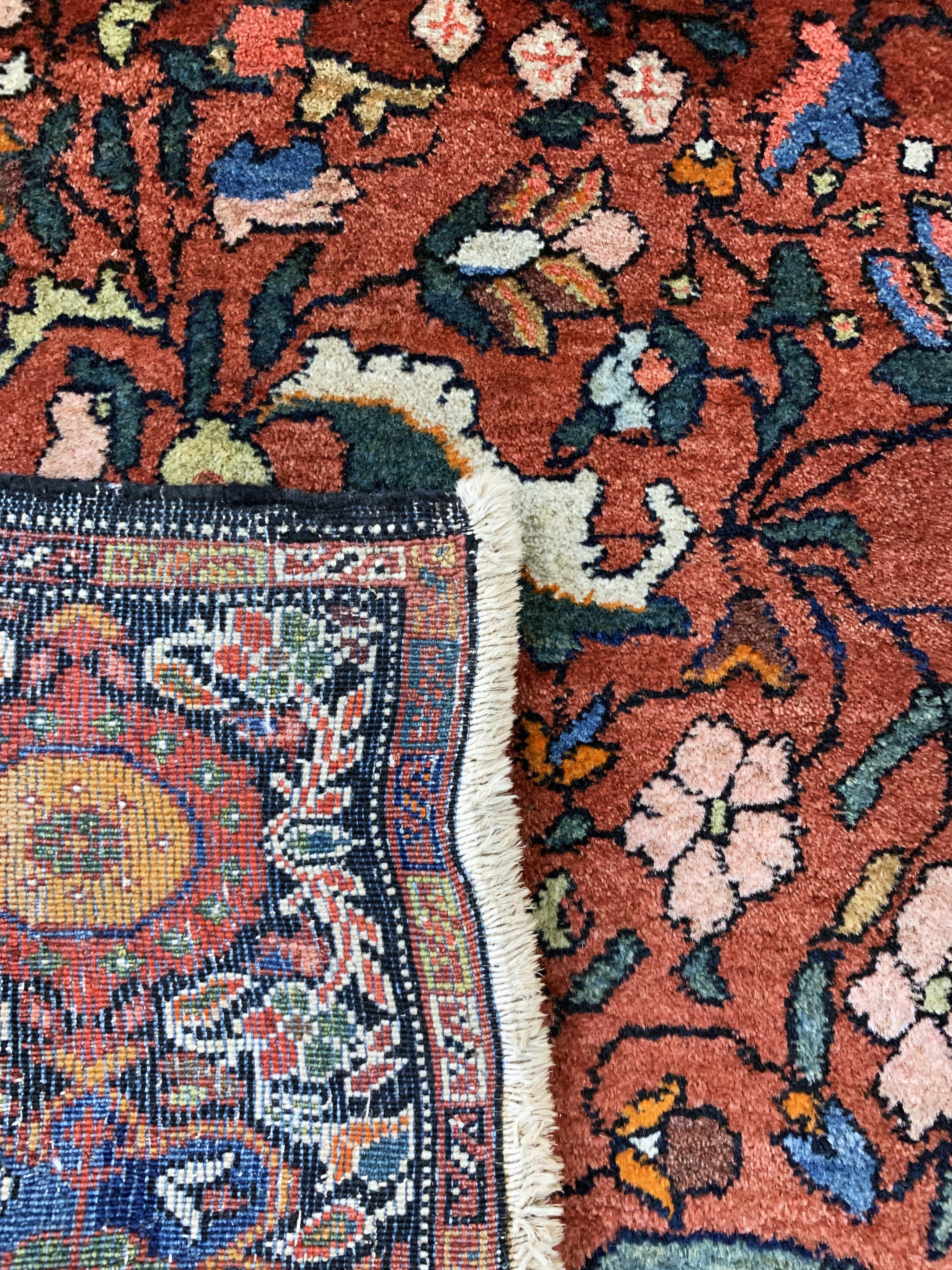 Detail f: Sarogh"Farahan"antik, Persien, um 1900, Wolle auf Baumwolle, ca. 190 x 132 cm, EHZ: 2