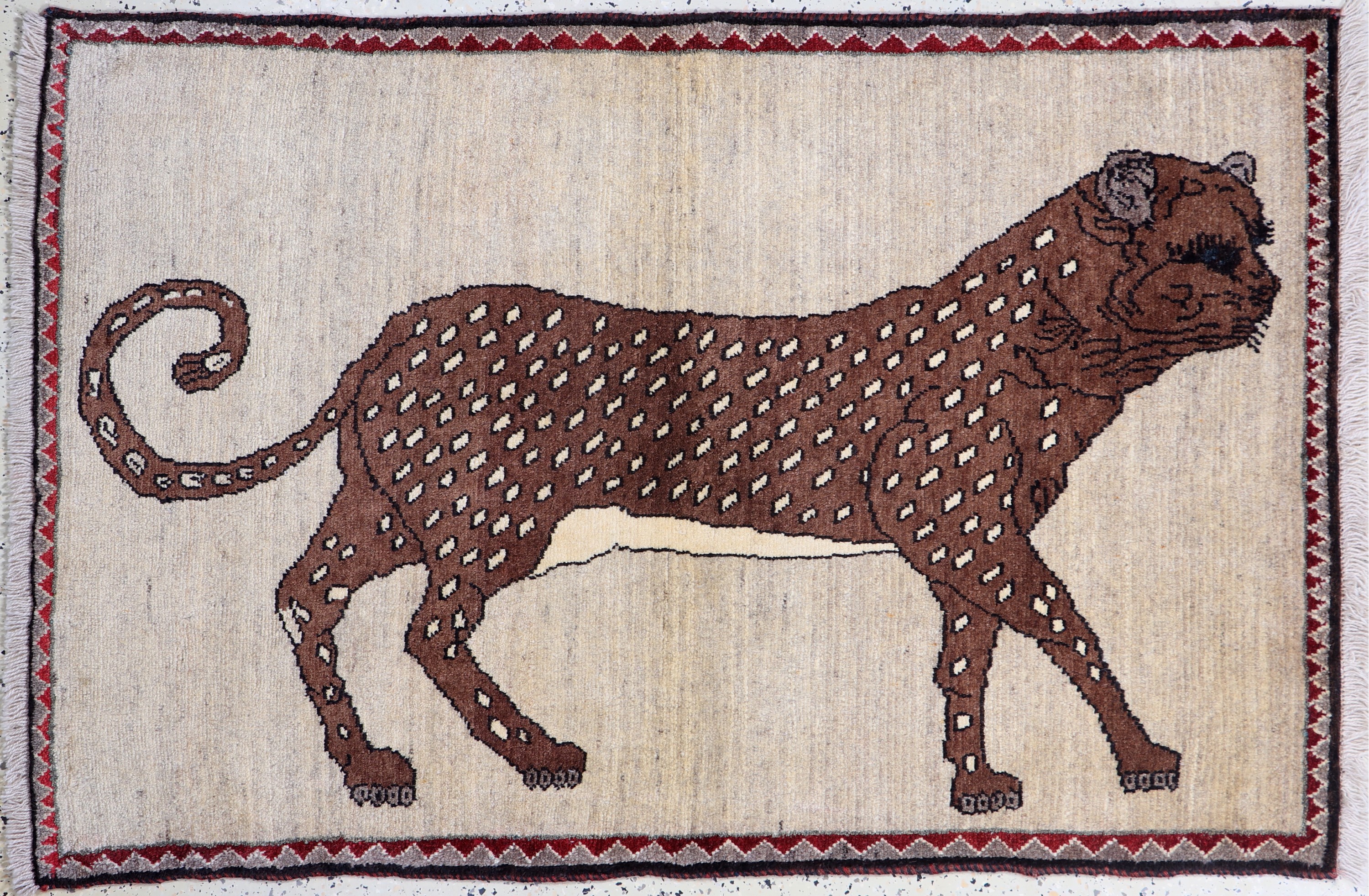 Image 27008620 - Gabbeh alt, Persien, ca. 50 Jahre, Wolle auf Wolle, ca. 153 x 104 cm Schätzpreis: 990, ...