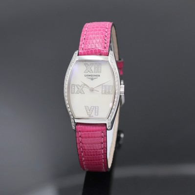 Image LONGINES Evidenza Damenarmbanduhr Referenz L2.155.0 mit Diamanten, quarz, Boden 4-fach ...